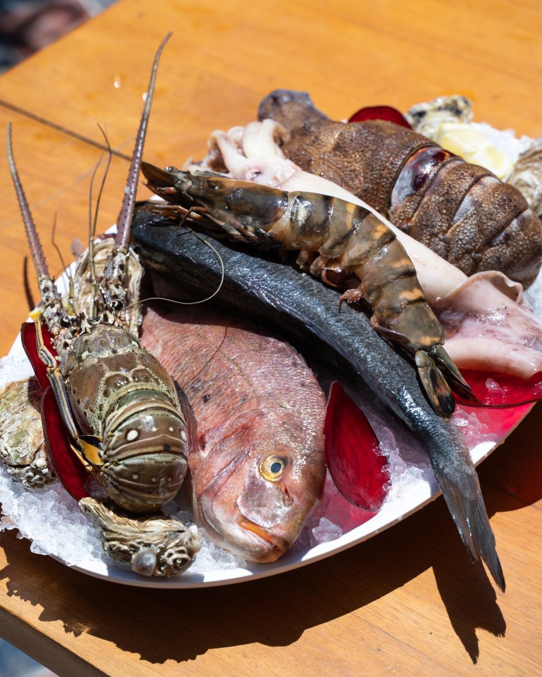 Seafood selection